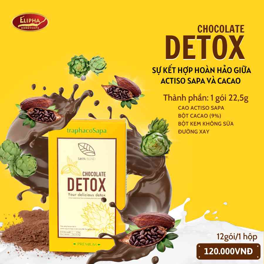 Chocolate Detox Elipha – Traphaco Sapa MUADISHOP 8
