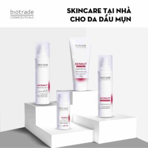 Combo Skincare sau mun Biotrade Acnaut muadishop 5