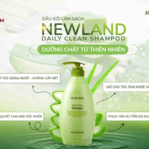 Dau goi lam sach sau duong toc ong muot 500ml – Newland All Nature muadishop 5