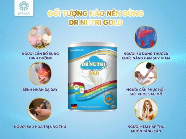 Sua nghe tang can Dr. Nutri Gold 400gr 1
