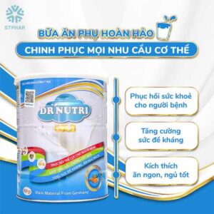 Sua nghe tang can Dr. Nutri Gold 400gr 3
