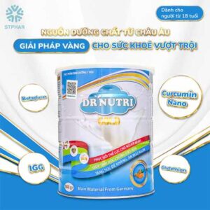 Sua nghe tang can Dr. Nutri Gold 400gr 5